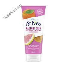 St. Ives Radiant Skin Pink Lemon and Mandarin Orange Face Scrub 100ml